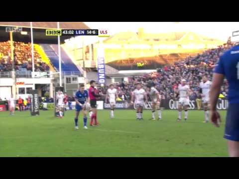 Ian Madigan's #Naughty try against Ulster R12 Pro12