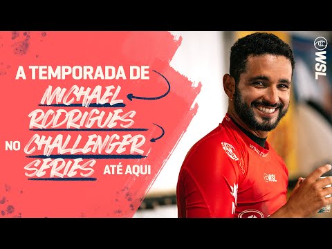 TODAS AS ONDAS EXCELENTES DO MICHAEL RODRIGUES EM 2022 - WSL Brasil