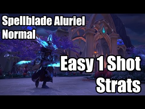 How to 1 shot Spellblade Aluriel Normal