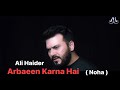 Arbaeen Karna Hai Ali Haider Noha