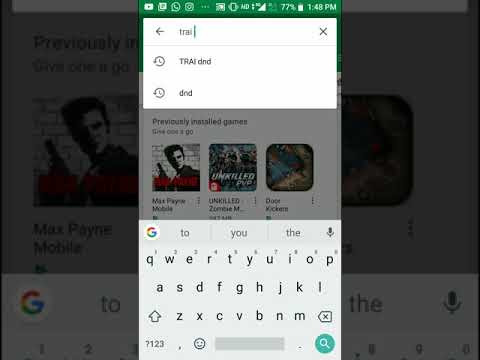 Installing The DND App by TRAI