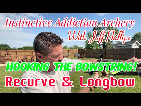 How To Hook The Bowstring! Recurve & Longbow / Glove Or Tab!