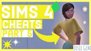 😎 THE SIMS 4 GET FAMOUS CHEATS 😃 | HOW TO Part 5