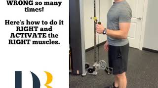 I've seen this rotator cuff exercise done wrong so many times...