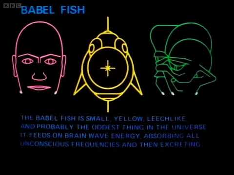 Babel Fish   The Oddest Thing In The Universe   The Hitchhiker's Guide To The Galaxy   BBC 1