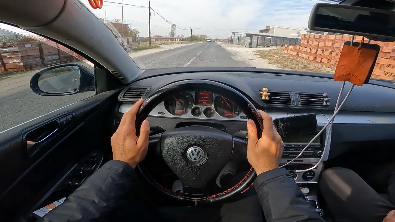 VW Passat B6 2.0 TDI 4Motion 2006 [140HP] - POV Test Drive