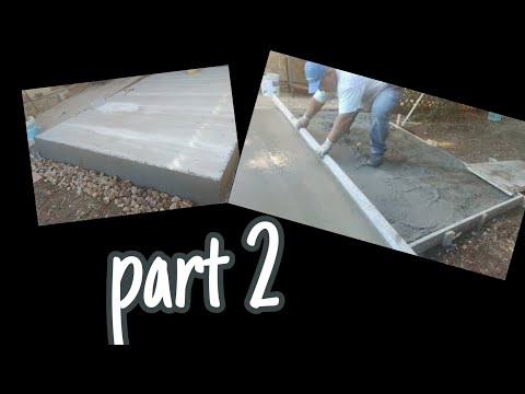 Come realizzare una piattaforma in cemento armato part 2  Armatura  e gettata  calcestruzzo