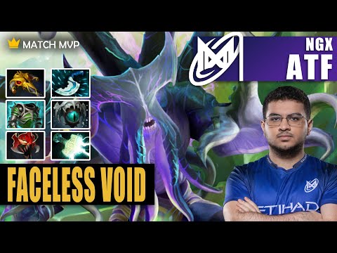 Faceless Void Safelane | NGX.ATF | TRASHTALK IF YOU ARE A PRO GG CHRONO | 7.32d Gameplay Highlight