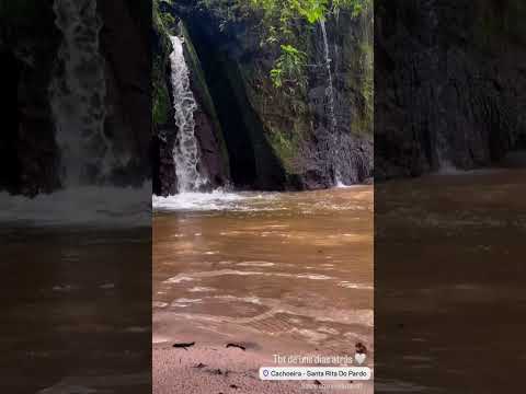 cachoeira santa rita do pardo ms #santaritadopardo #matogrossodosul #ms