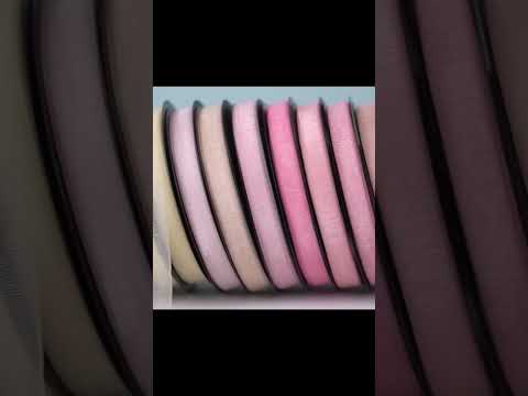 Solid Color Sheer Organza Ribbon (10mmx50Yd)