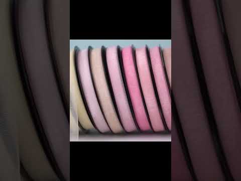 Solid Color Sheer Organza Ribbon (10mmx50Yd)