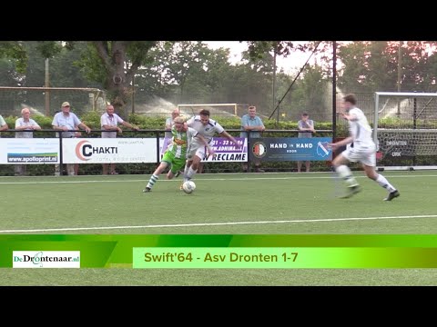 Cedric Oosterloo na Swift'64 - Asv Dronten 1-7
