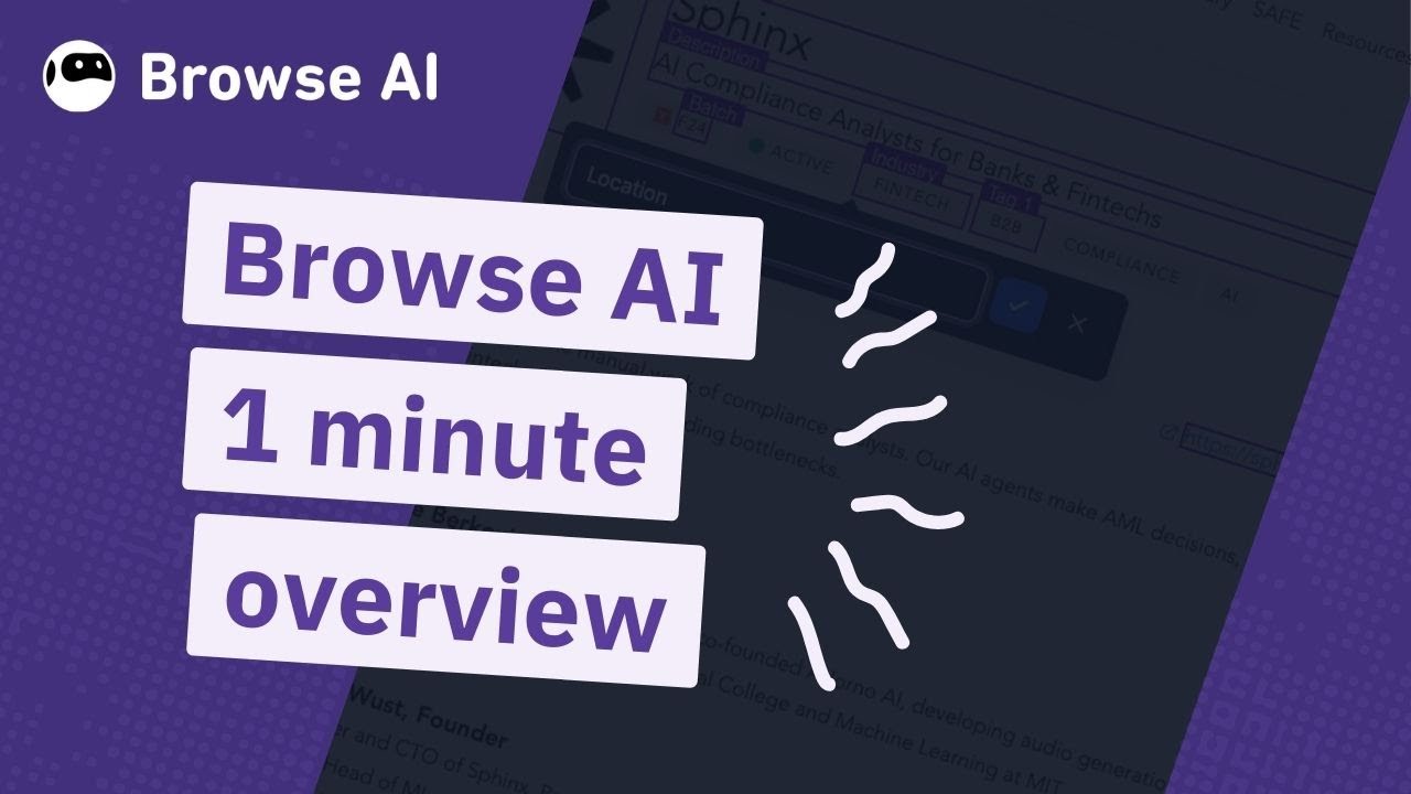 Browse AI 1-Minute Overview