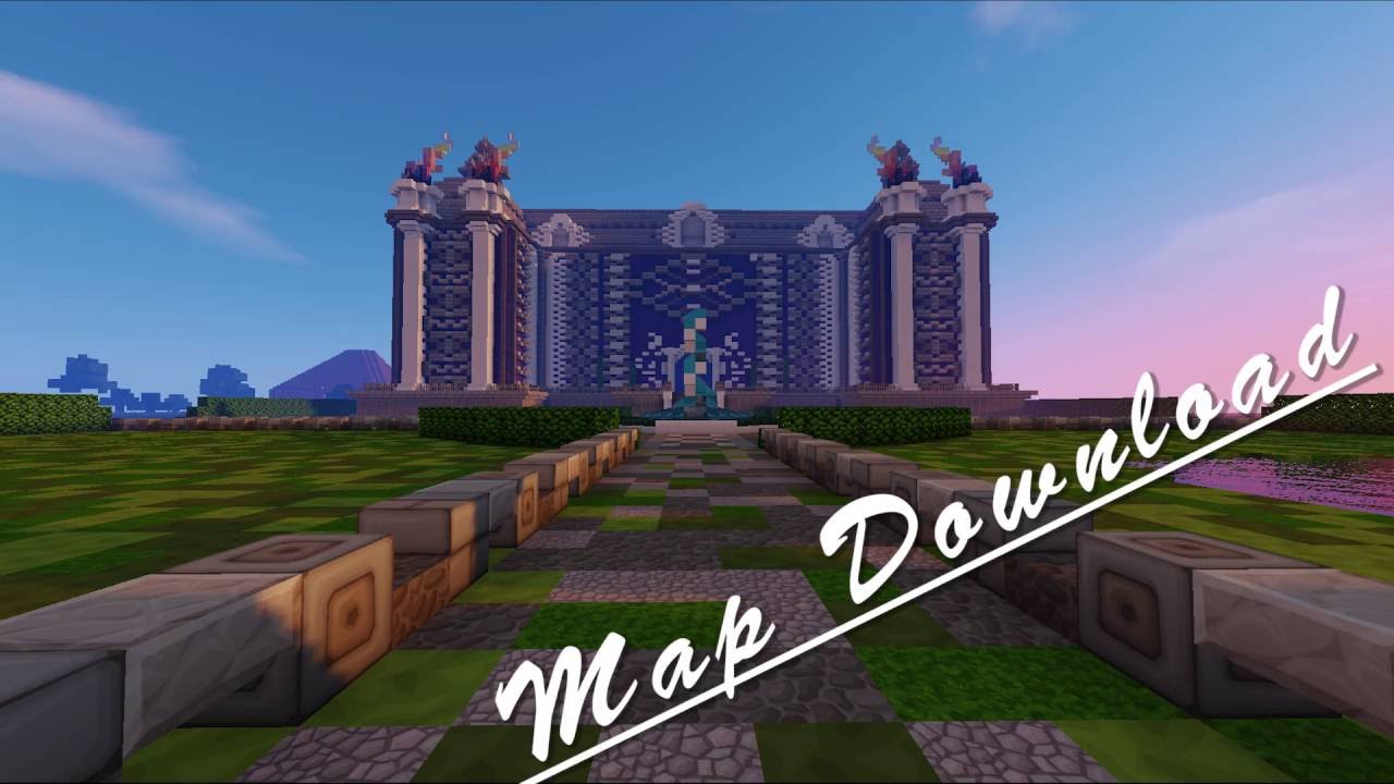 MineCraft Map Download Schematic LineCraft.eu Palace 1.8 - 1.10