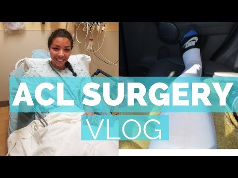 ACL Reconstruction and Meniscus Repair: Surgery Day Video