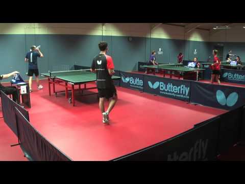 Berkshire Closed 2015 - Men's Singles Semi-Final Group1 - Daniel McTiernan vs Krasimir Ivanov