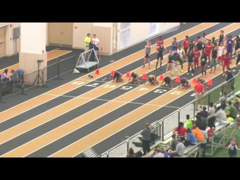 2017 TN State HS Indoor Championships - Girls 60m Dash Prelims Heat 3