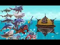 Hungry Shark Evolution Ultra Mine Vs All Sharks New Leviathan Update