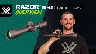 Vortex 6-36x56 Razor HD Gen III FFP Riflescope RZR-63602 B&H