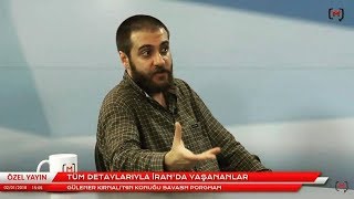 İran'daki Eylemleri MedyascopeTV'ye Değerlendirdim