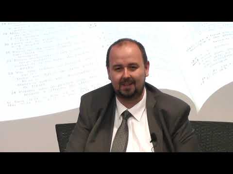 Sobotná škola - 8. Stvorenie: Genezis ako základ (Pavel Moudrý)