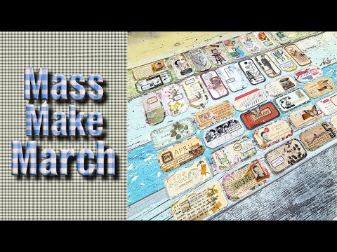 MASS MAKE MARCH EP 3. LABEL MAKING EXTRAVAGANZA #massmakemarch2025