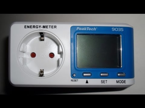 PeakTech 9035 Energiemessgerät Unboxing