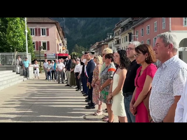 Vidéo Commémoration 2024 de l’appel du 18 juin à Cluses id:cFn6gETA9yM