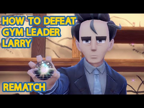 How To Defeat Medali Gym Leader "Larry" (Rematch) - Pokemon Scarlet & Violet