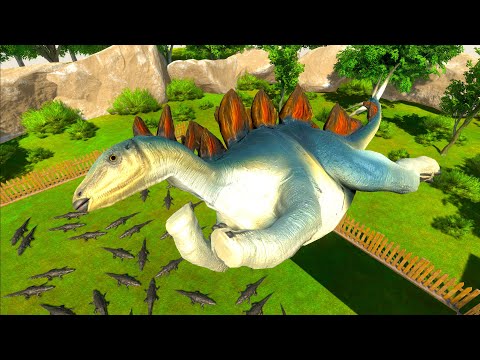 DINOSAURS JUMPS INTO PURUSSAURUS WORLD