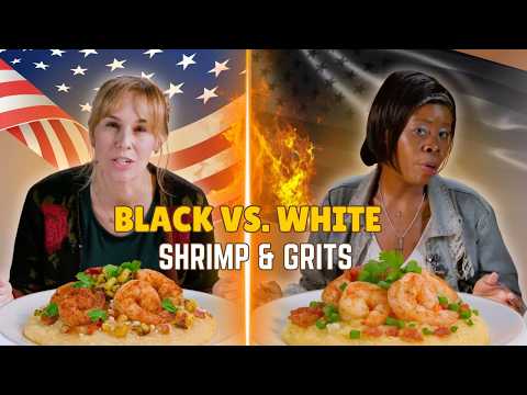 Aunt vs Auntie: We Try Each Other's Shrimp & Grits ⎸ Taste Wars