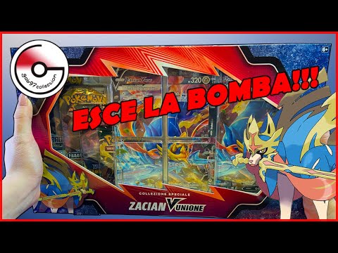 TORNANO LE HYPER!!!  Apro la Collezione di Zacian V Unione con MIA SORELLA!!!  Unboxing Pokémon!