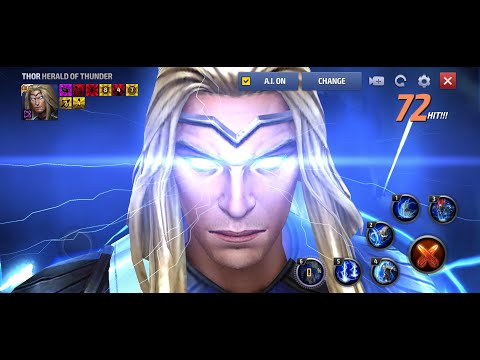 T-3 THOR Herald of Thunder Gameplay Test Build APK 6.7 January Update - Future Fight