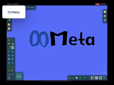 Facebook & Meta Logo by Isaac Cartoon Design