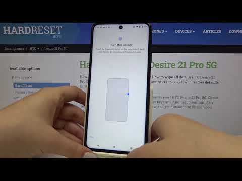 How to Add Fingerprint in HTC Desire 21 Pro 5G – Find Fingerprint Settings