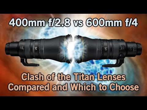 Clash of the Titans! The 600mm f/4vs 400mm f/2 8 Lens Comparison, with Critical Differences.