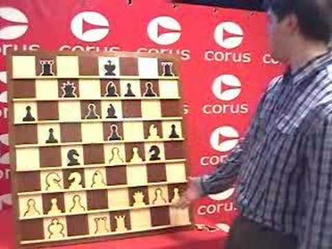 Corus 2007: Press conference Svidler round 11 Part I
