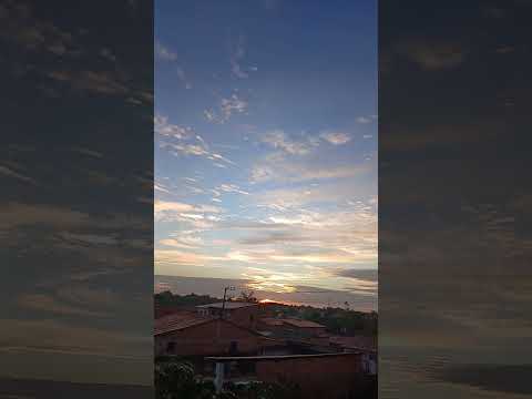 nascer do sol na Cidade de Barreirinhas Maranhão os lençóis maranheses Brasil