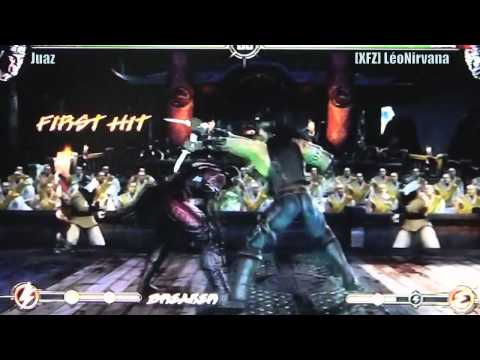 XFZ @ SuperCon 2011 - MK9 Quarterfinals - Juaz (Quan Chi) vs (Ermac) XFZ LéoNirvana
