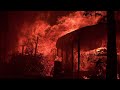 BEAR FIRE: Raw video of homes burning in the Bear Creek  Area