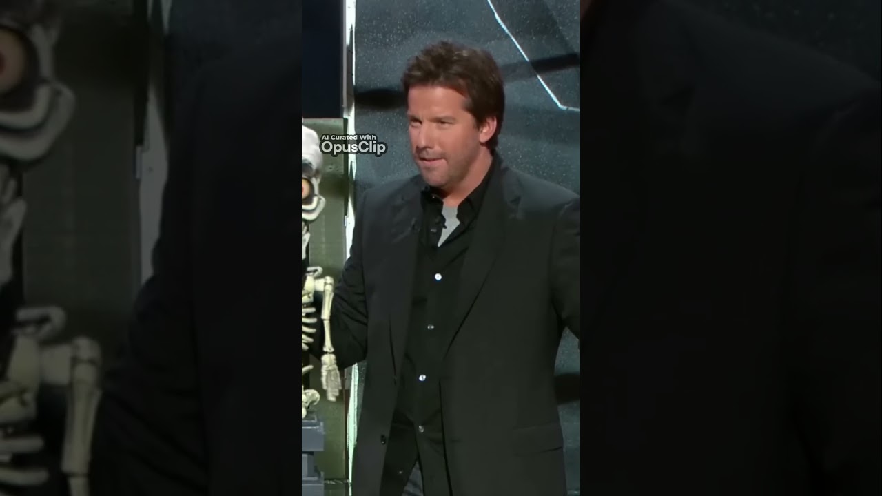 Comedian Faces Off with TERRIFYING Skeleton Puppet!