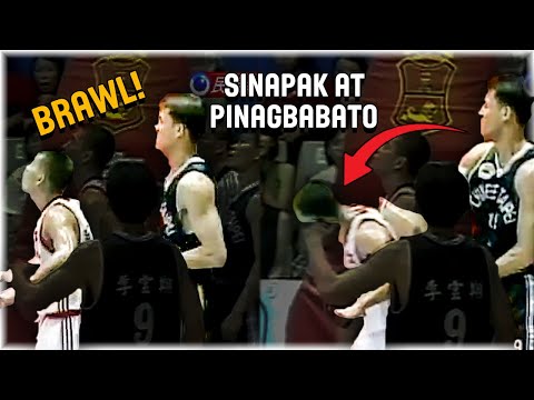 Team PHILIPPINES Sinapak at Pinagbabato ng mga TAIWANESE [THROWBACK BRAWL]