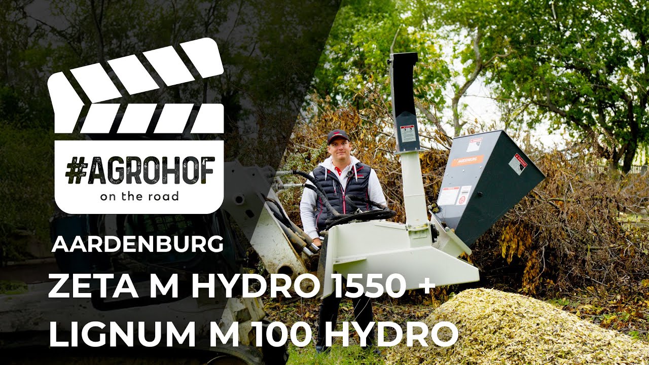 Hidraulikus gallyaprító, faaprító, ágdaráló Bobcat gépekhez max. 10 cm / Lignum M Hydro