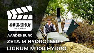 Hidraulikus gallyaprító, faaprító, ágdaráló Bobcat gépekhez max. 10 cm / Lignum M Hydro