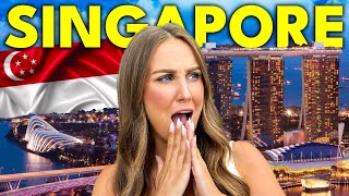 OUR FIRST TIME IN SINGAPORE SHOCKED US! FIRST DAY IN ASIA’S SWITZERLAND 🇸🇬