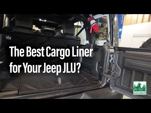 Canvasback Jeep Wrangler JL 4-Door Cargo Liner Unboxing & Install