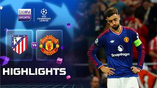 Atlético Madrid 2-0 Manchester United | Champions League 26/27 Match Highlights
