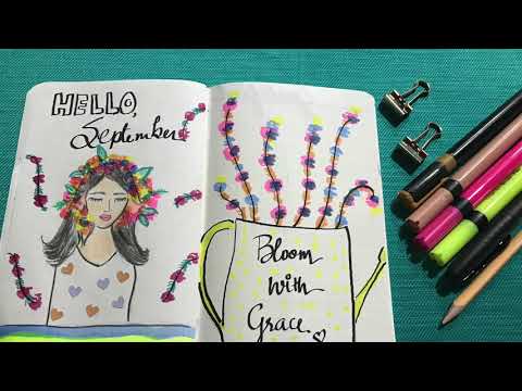 Plan With Me | SEPTEMBER 2020 Journal (Simple & easy)