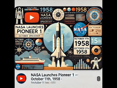 NASA Launches Pioneer 1 – October 11, 1958