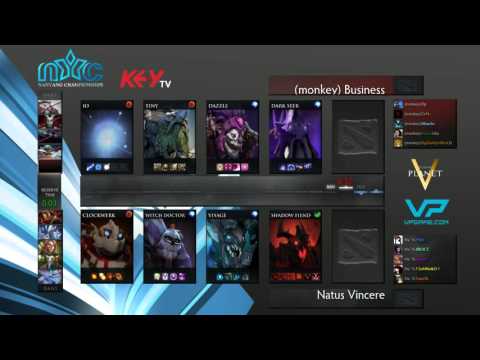 Na'Vi vs Monkey Business - Game 2 (Nanyang Championships 2015 - EU Playoffs)